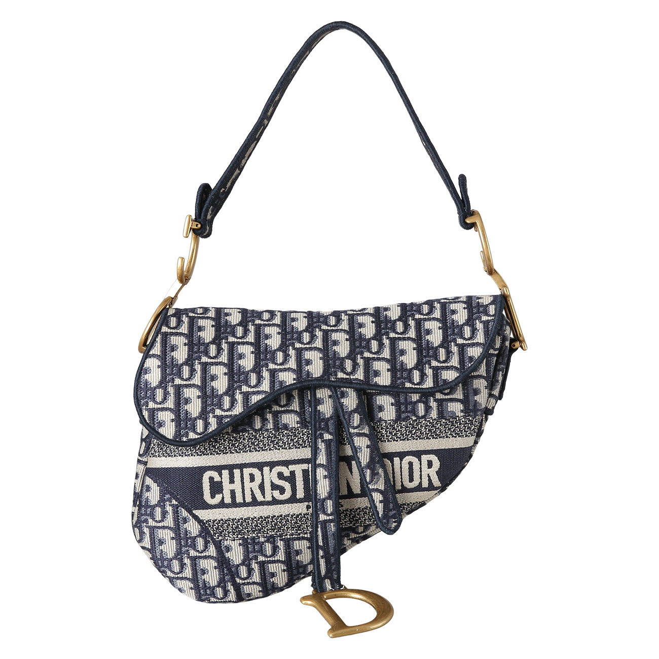 CHRISTIAN DIOR(USED)크리스찬디올 새들백 미듐 & 스트랩